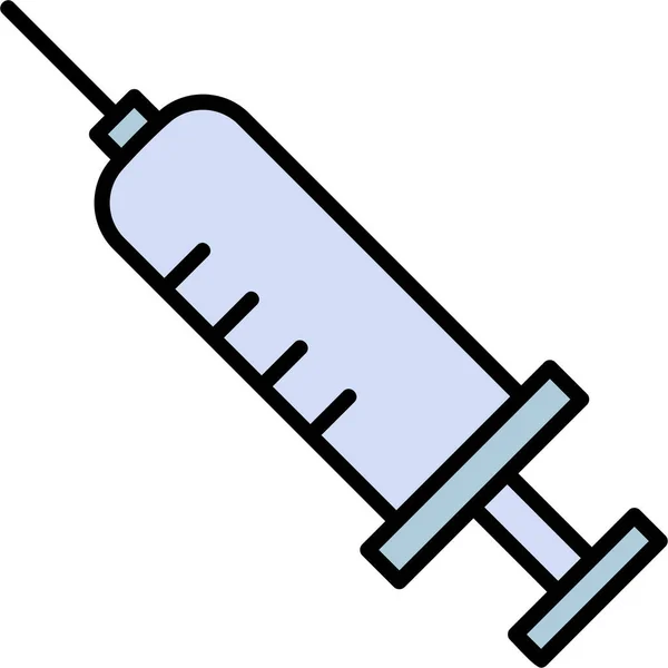 Syringe Web Icon Simple Illustration — Stock Vector