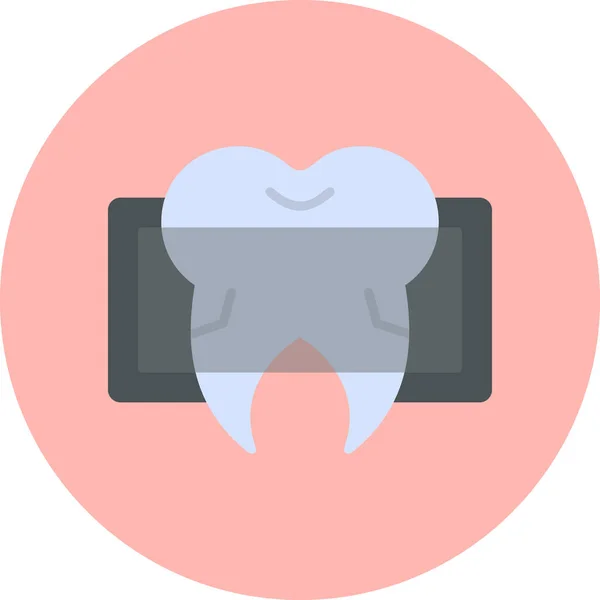 Icono Moderno Rayos Dentales Ilustración Vectorial — Vector de stock