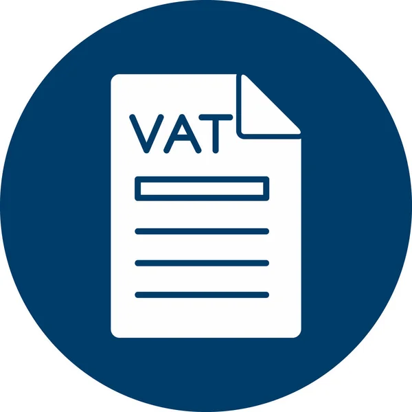 Vat Moderne Pictogram Vector Illustratie — Stockvector