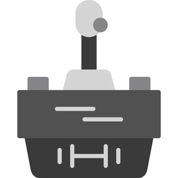 Joystick Controlador Icono Del Juego Ilustración Vectorial — Vector de stock