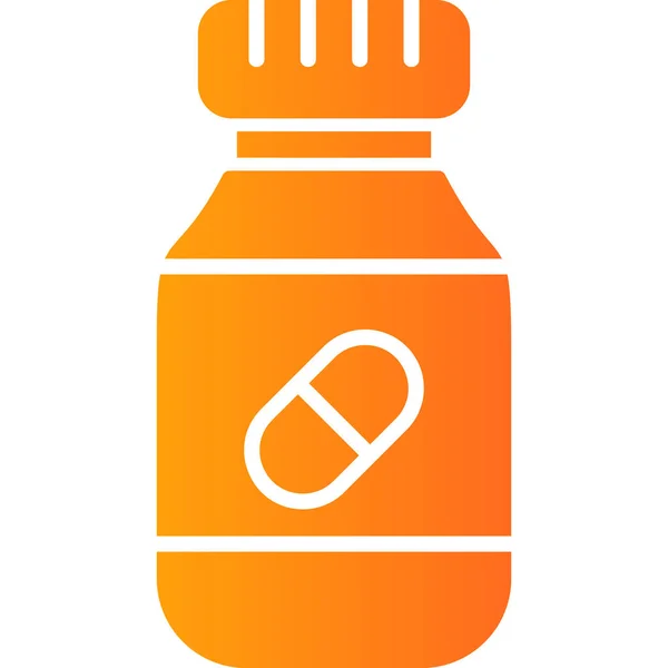 Medical Pills Icon Simple Illustration — Stock Vector