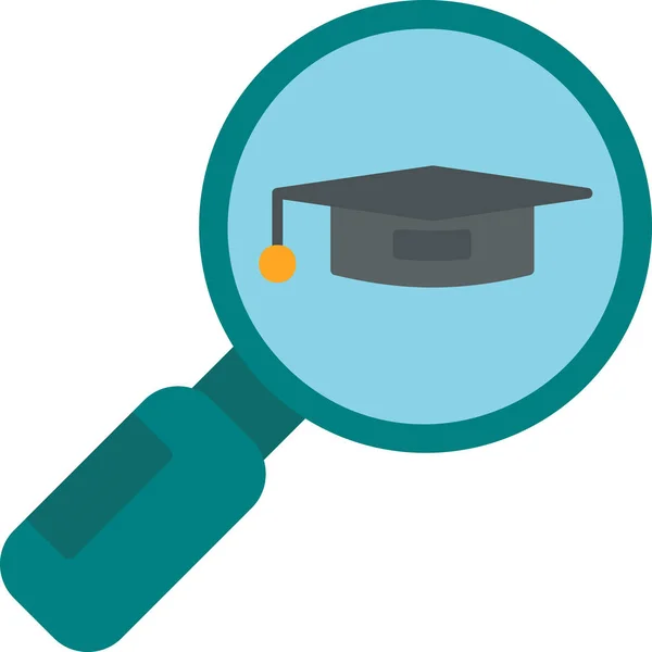 Search University Course Modern Vector Icon Illustration — Stock vektor