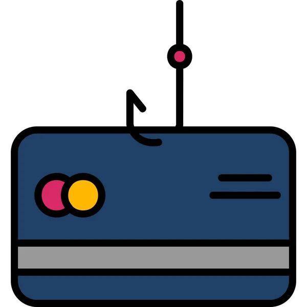 Phishing Moderní Ikona Vektorové Ilustrace — Stockový vektor