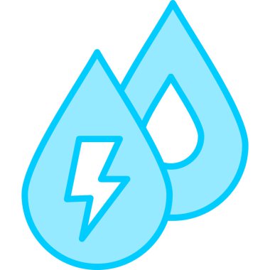 Güç üretimi modern simge, vektör illüstrasyonu