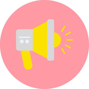 Hoparlör. Web simgesi basit tasarım