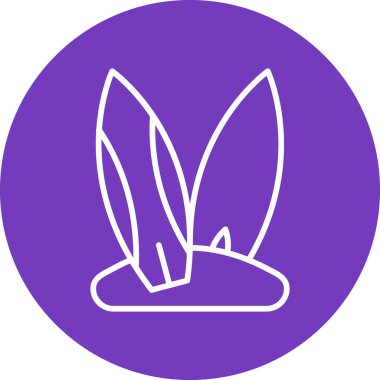 Sörf tahtası, modern simge, vektör illüstrasyonu