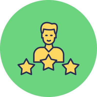 Yetenekler. Web simgesi vektör illüstrasyonu