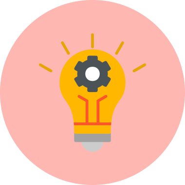 fikir, enerji, yenilik, optimizasyon, yönetim, başlangıç, gelişme, yaratıcı, vektör illüstrasyonu