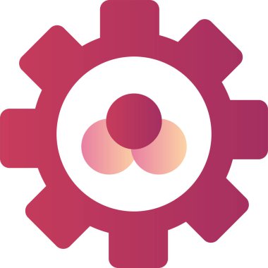 Çarklı. Web simgesi basit illüstrasyon