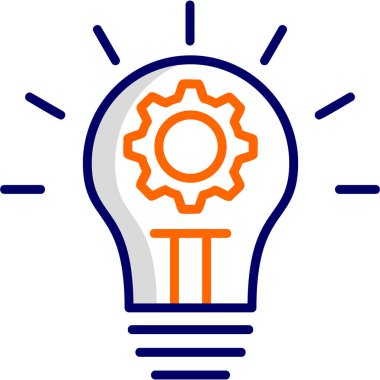 İnovasyon modern ikon vektör illüstrasyonu