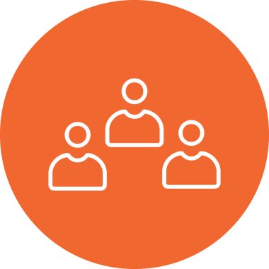 Aday modern simge, vektör illüstrasyonu