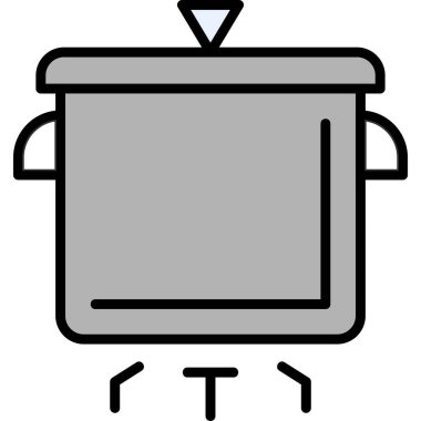 vector illustration of Cooking web icon