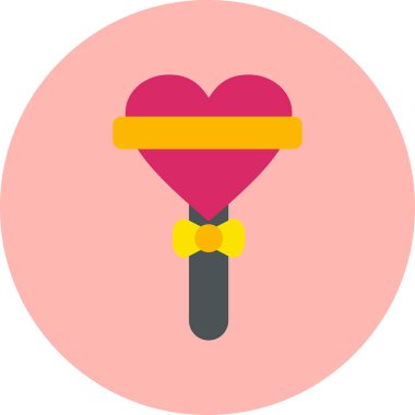 Lolipop simgesi, modern tasarım illüstrasyonu