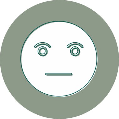 Poker Surat. Web simgesi basit illüstrasyon