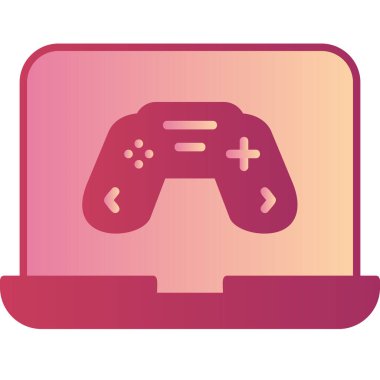 Online oyun simge vektör çizim