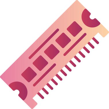 Bilet. Web simgesi basit illüstrasyon