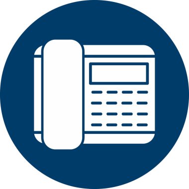 telefon simgesi vektör illüstrasyonu