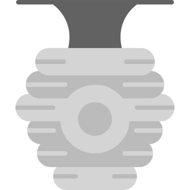 Arı kovanı simgesinin vektör illüstrasyonu