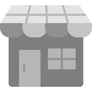 mağaza web simgesi basit illüstrasyon