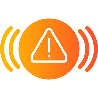 uyarı simgesi vektör illüstrasyonu