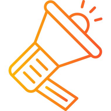 Kişisel ve ticari kullanım için tanıtım illüstrasyon simgesi.