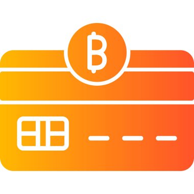 Bitcoin Bankacılık Kredi Kartı İllüstrasyonu 