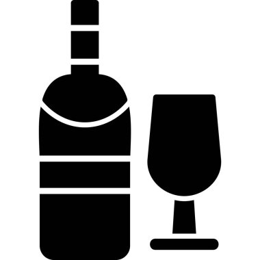 meyve suyu simgesi, vektör illüstrasyonu 