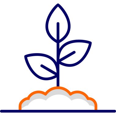 Sprout modern vector icon illustration