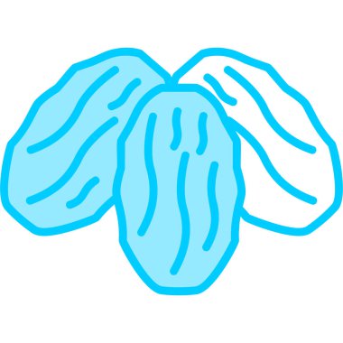 Modern simge, vektör illüstrasyonunu tarihler