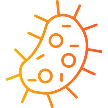 ladybug icon in trendy style isolated background