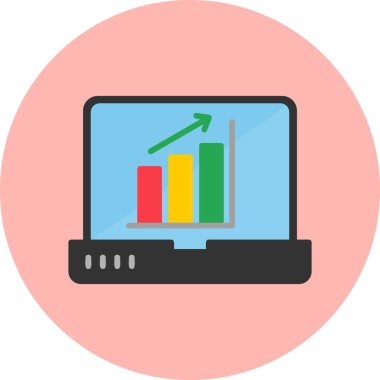 Büyüme simgesi, modern tasarım illüstrasyonu