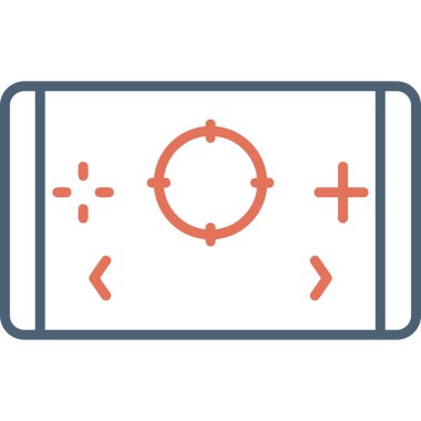 oyun uygulaması ekranda, akıllı telefon aygıtının dijital illüstrasyonu 