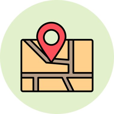 map Location pin. web icon simple illustration