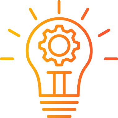 İnovasyon modern ikon vektör illüstrasyonu