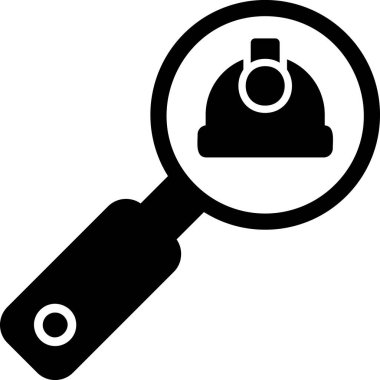 Ara. Web simgesi basit illüstrasyon 