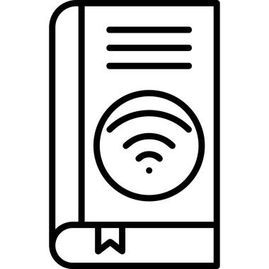 wifi simgesi vektör illüstrasyonu