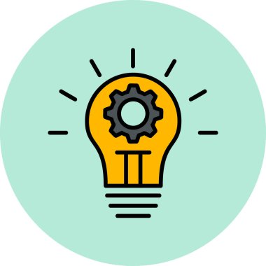 İnovasyon modern ikon vektör illüstrasyonu