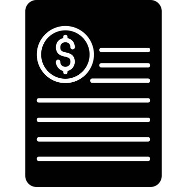 Açıklama modern simge, vektör illüstrasyonu