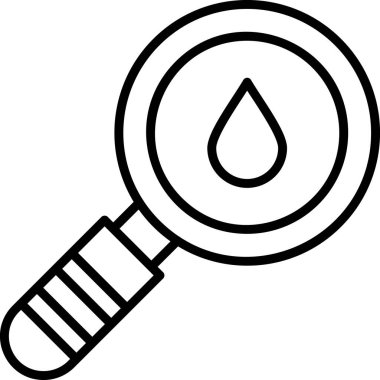 Ara. Web simgesi basit illüstrasyon 