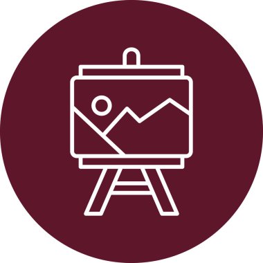 resim ikonu vektör illüstrasyonu