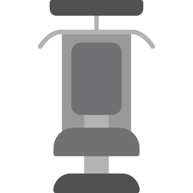 Spor makinesi modern simge, vektör illüstrasyonu