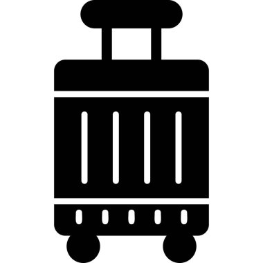 Çanta. Web simgesi vektör illüstrasyonu