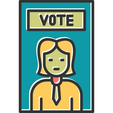 Dergi modern simgesi, vektör illüstrasyonu