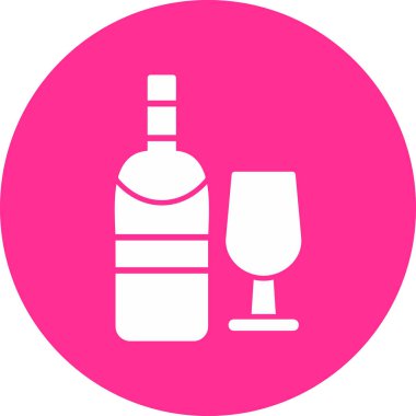 meyve suyu simgesi, vektör illüstrasyonu 