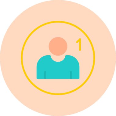 Takip Ağı simgesi basit illüstrasyon