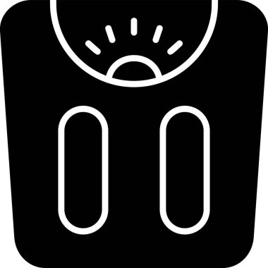Weight Scale icon modern vector illustration