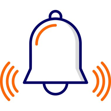 Alarm saat vektör simgesi