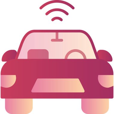 - Araba. Web simgesi basit illüstrasyon