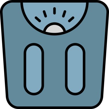 Weight Scale icon modern vector illustration