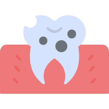 Diş bakımı. Basit resimleme